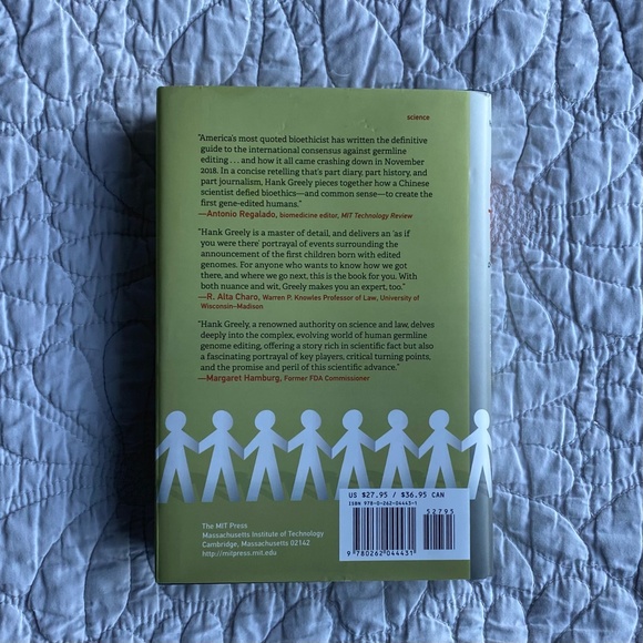 "CRISPR People: The Science and Ethics of Human Ethics" by Henry T. Greely - Picture 3 of 9